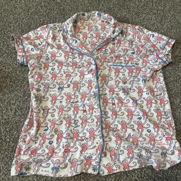 Roller Rabbit Monkeys Top - Picture 1 of 3